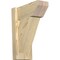 Ekena Millwork Traditional Slat Rough Sawn Outlooker, Douglas Fir, 6"W x 12"D x 16"H OUT06X12X16TRA06RDF - alternate 1